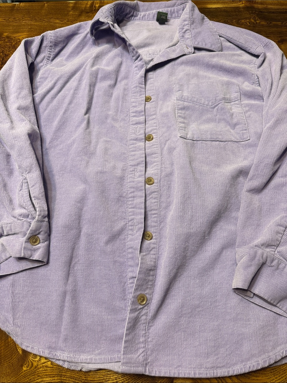 wild fable Lavender Corduroy Button-Down Shirt